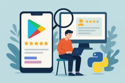 Review Aplikasi Play Store: Analisis Ringan untuk Riset dengan Python